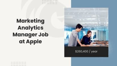 Marketing Analytics Manager Job at Apple: $260,400 / year