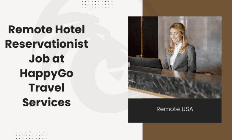 Remote Hotel Reservationist Job at HappyGo Travel Services