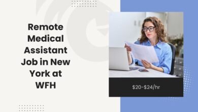 Remote Medical Assistant Job in New York at WFH: $20-$24/hr