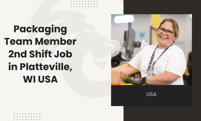 Packaging Team Member 2nd Shift Job in Platteville, WI USA