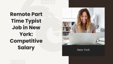 Remote Part Time Typist Job in New York Competitive Salary