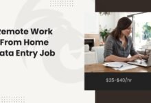 Remote Work From Home Data Entry Job: $35-$40/hr